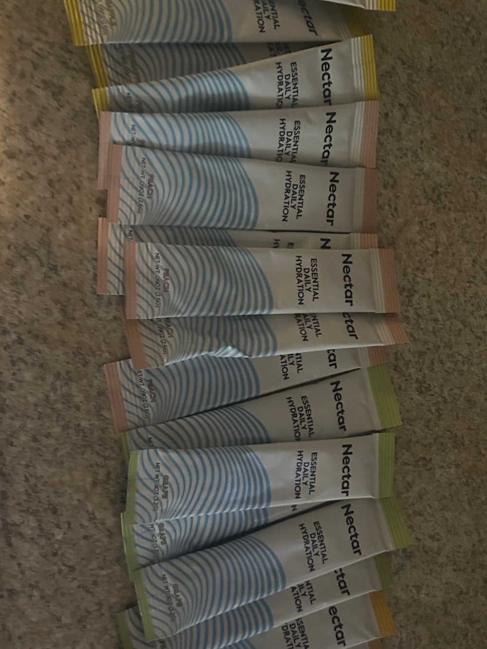 Essential Daily Hydration Sachets - Assorted Pastel